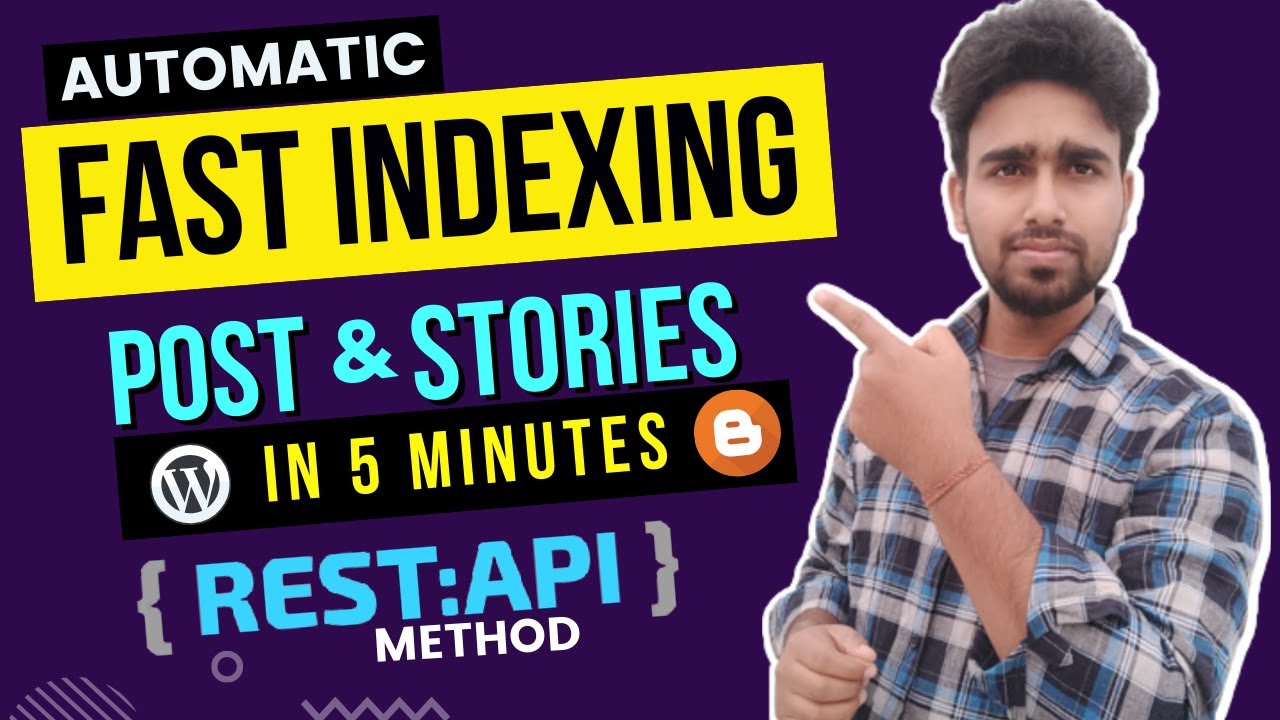 Fast Indexing in 5 Minutes | Google Instant Indexing by Rank Math API Indexing Method Guide in Hindi